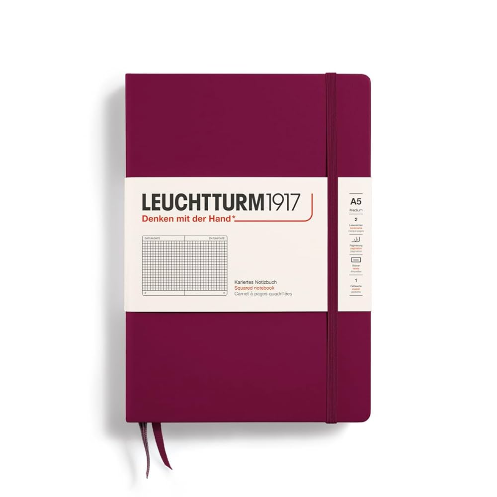 Amazon.co.jp: LEUCHTTURM1917/Leuchtturm Notebooks Medium (A5